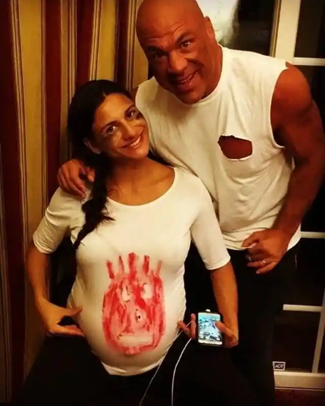 Kurt Angle and Giovanna Yannotti