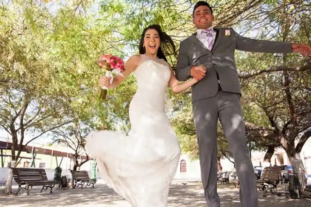 Una boda mojada