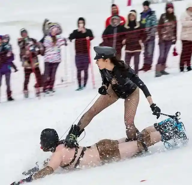 Snowboarding Showstopper in Human Form