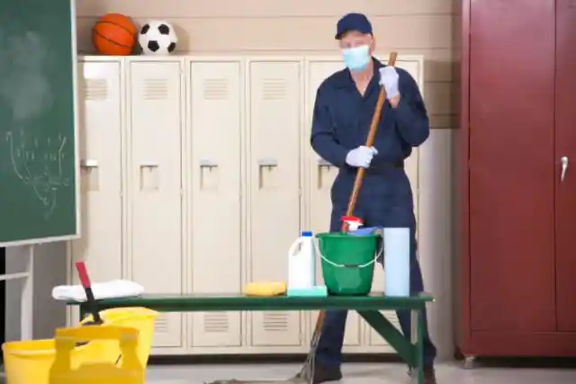 Girl Stays Behind After School Every Day Until Janitor Finds Note In Trash Can