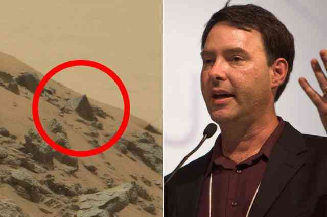 Pyramids on Mars?