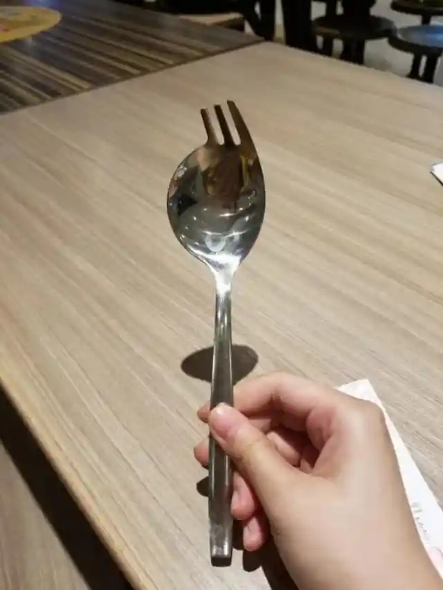 A Hybrid Of A Spoon And Fork