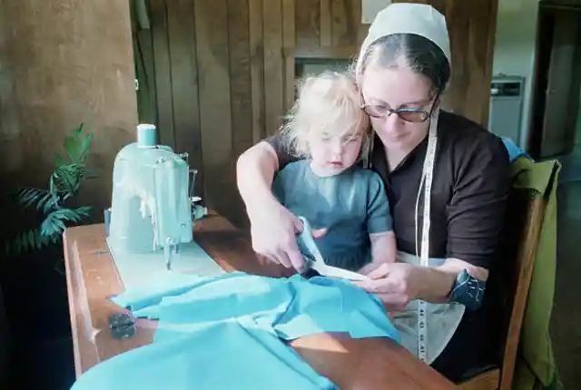 Las mujeres amish tienen roles serviles