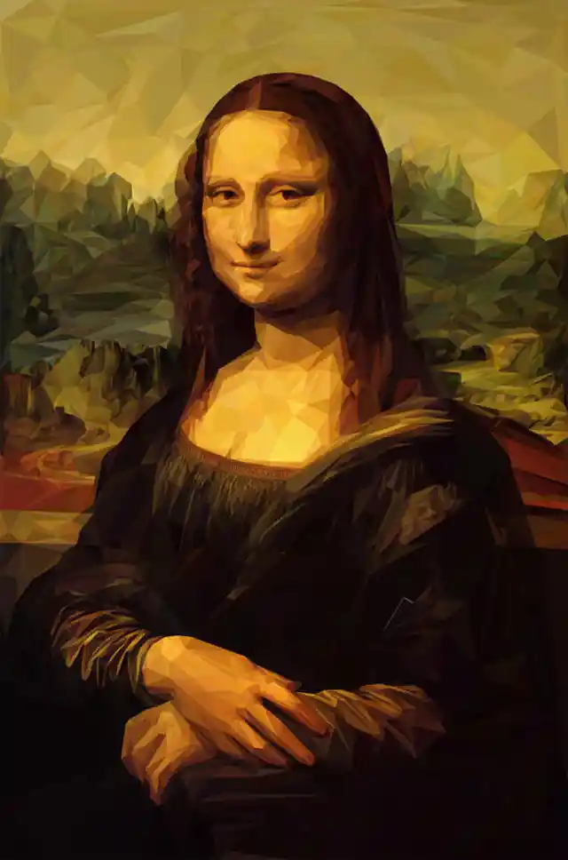 Who actually painted the Mona Lisa?