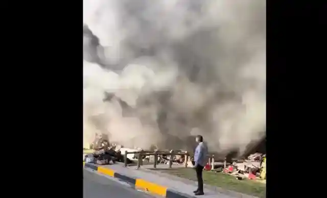 Market Smokestorm: Chaos in Baghdad