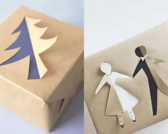Christmas Gift Wrap Hack