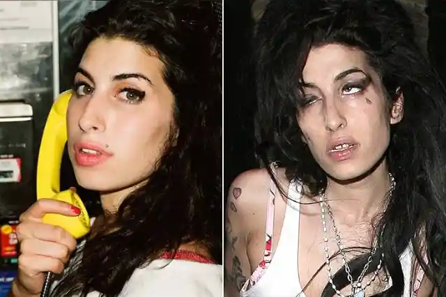 Amy Winehouse – Unrelenting Alcohol Consumption