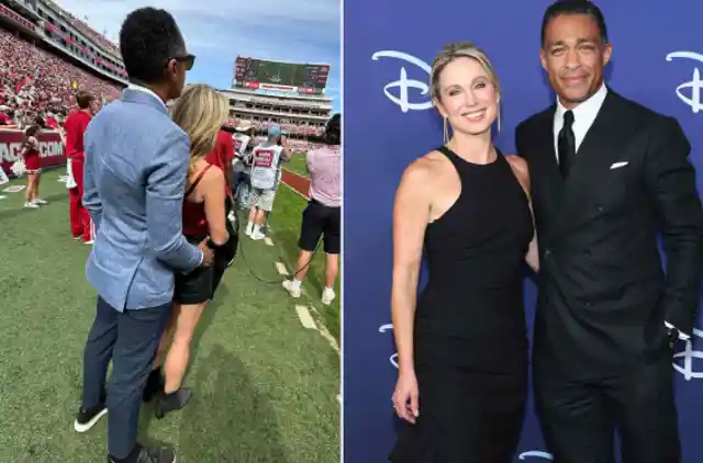 13. Amy Robach and T.J. Holmes – Together Since 2022