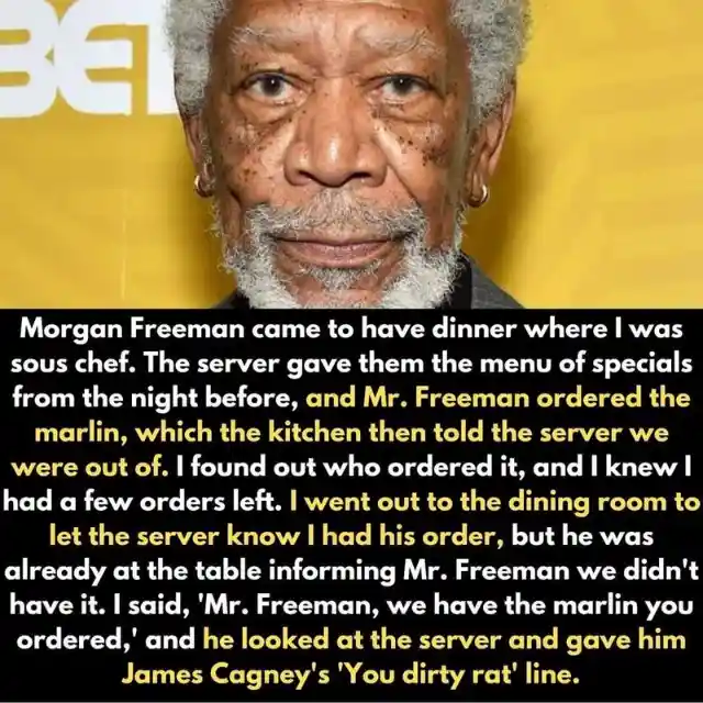 A Taste of Morgan Freeman’s Acting