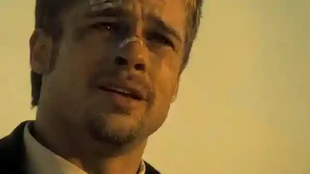 ¿Qué película de Brad Pitt contiene un momento desgarrador?