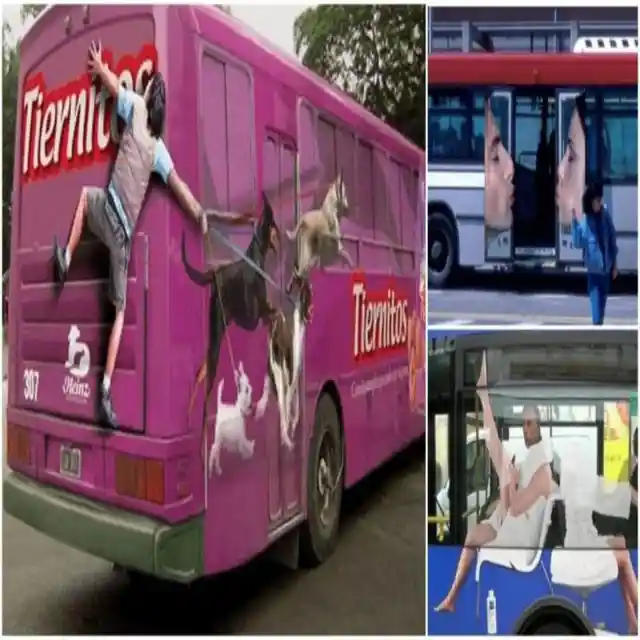 30+ Quirky Bus Ads That Made People Stop and Stare
