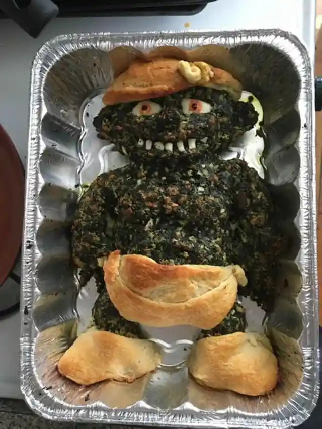 A Green Troll In The Kitchen