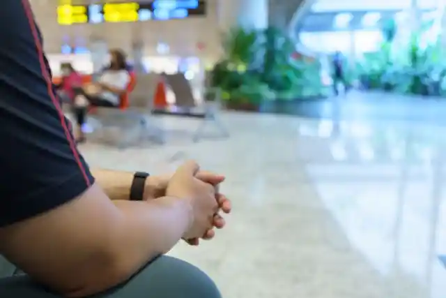 At The Airport