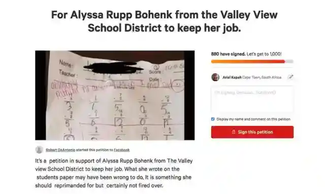 Launching A Petition