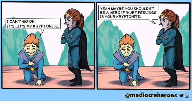 The Mediocre Superheroes: 35 Hilarious Comic Strips Lampooning The Superhero Genre