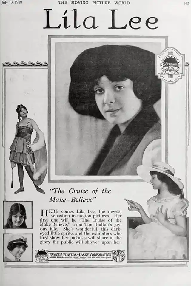 The Amazing Stardom of Child Actor Lila Lee and Her Later, Controversial Love Life
