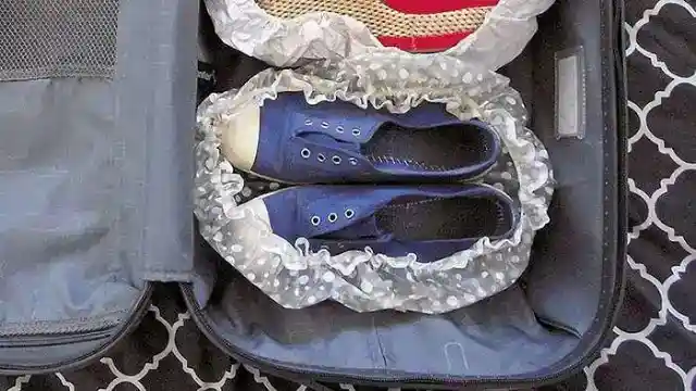 THE SHOWER CAP IS IMPORTANT