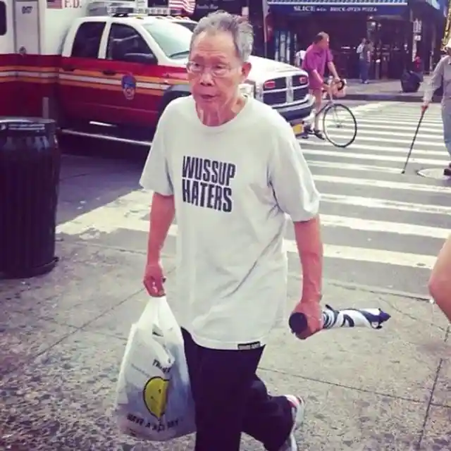 Celebs And Others With Comical T-Shirts