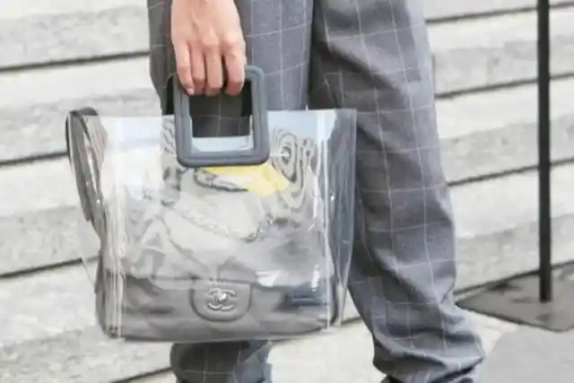 The See-Through Plastic Handbag