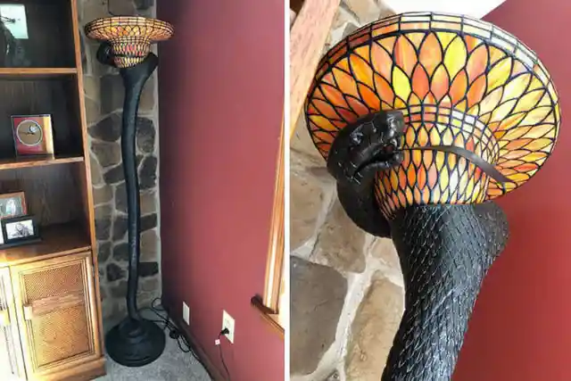 Rare Snake Lamp