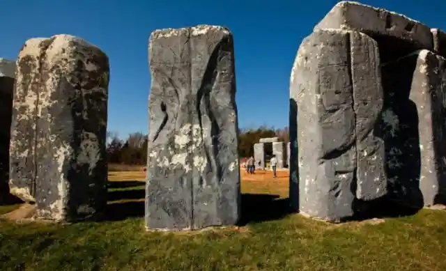 Stonehenge or Foamhenge?