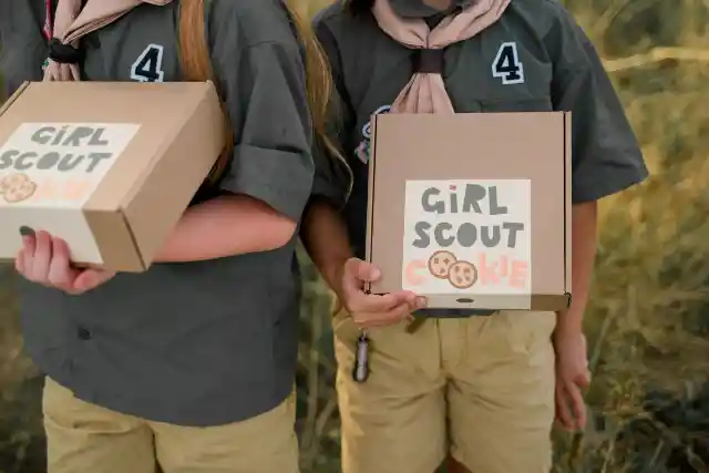 A Young Girl Scout