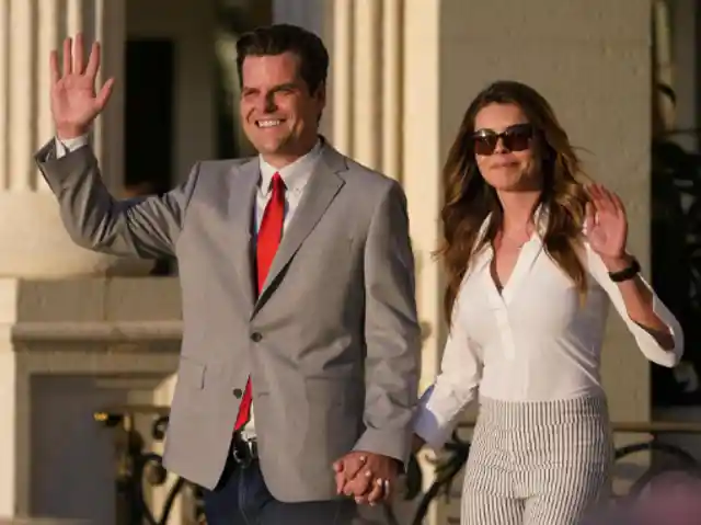 7. Matt Gaetz and Ginger Luckey – Married Since 2021