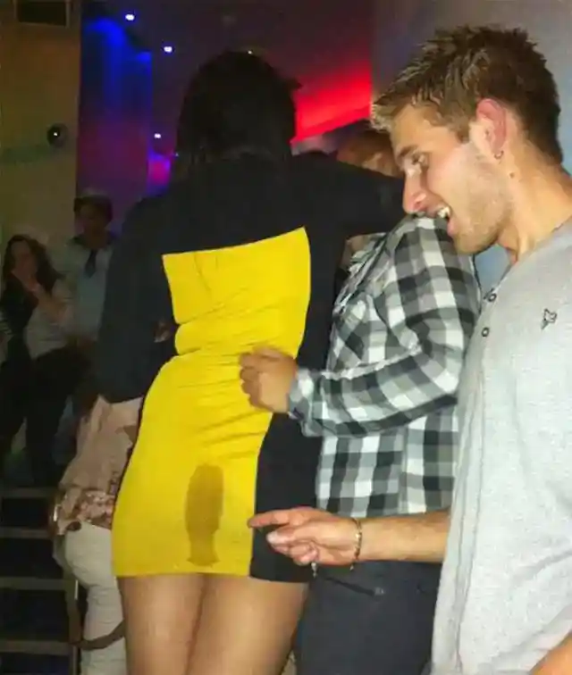 Unplanned Wetness on the Dance Floor