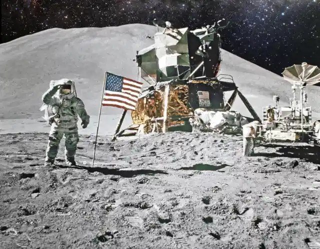 Who was the very first man on the moon?