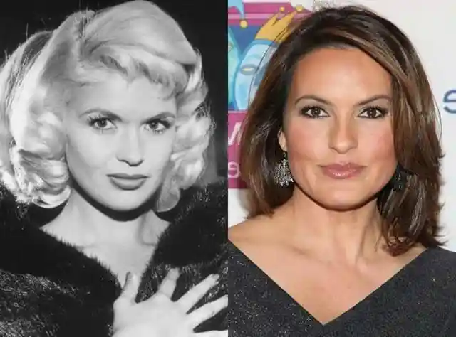 Jayne Mansfield And Mariska Hargitay — Age 29