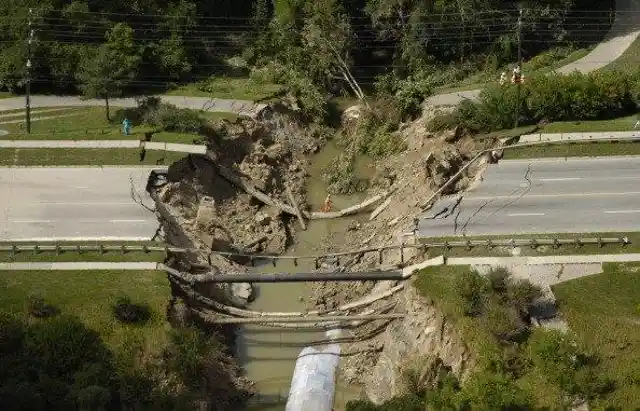 Road Collapse