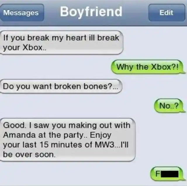 Broken Bones Vs. Xbox