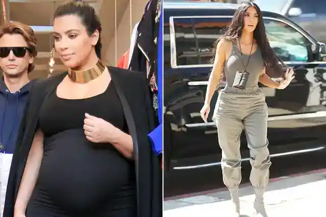 Kim Kardashian – 10 kilograms