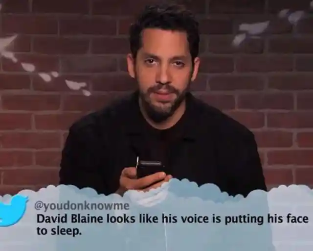 David Blaine’s Bare Reaction