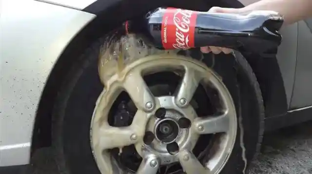 Shiny Wheels? Clean Them With Coke