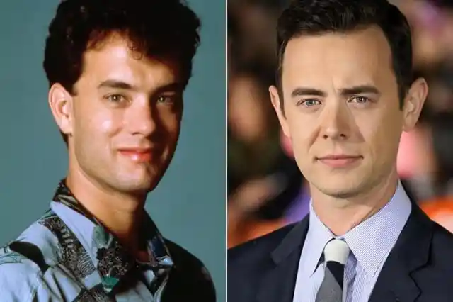 Tom Hanks and Colin Hanks — Age 25