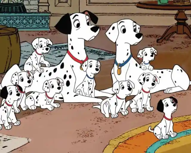 The Black Spots in 101 Dalmatians