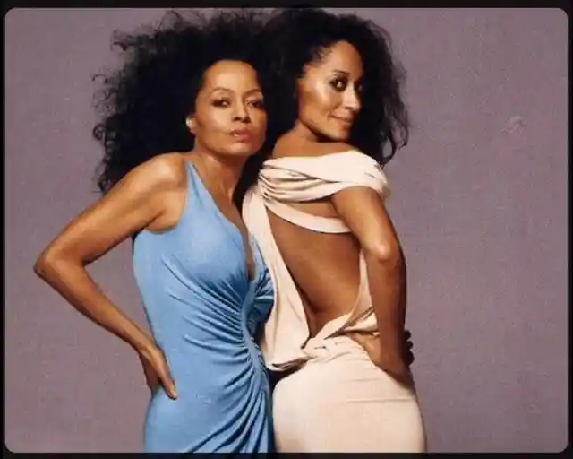 Tracee Ellis Ross & Diana Ross