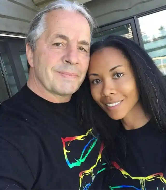 Bret Hart and Stephanie Washington