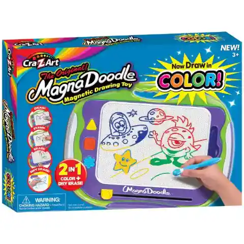 Long Trip with a Messy Kid? MagnaDoodle to the Rescue