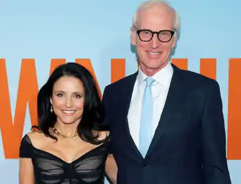 31. Julia Louis-Dreyfus and Brad Hall – Together Since 1987