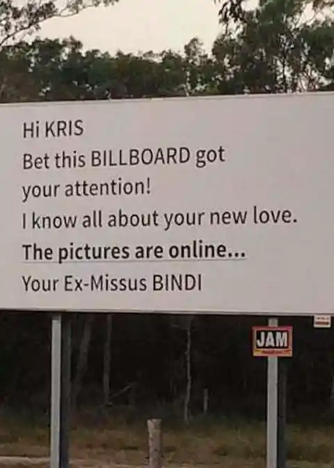A Billboard Goodbye