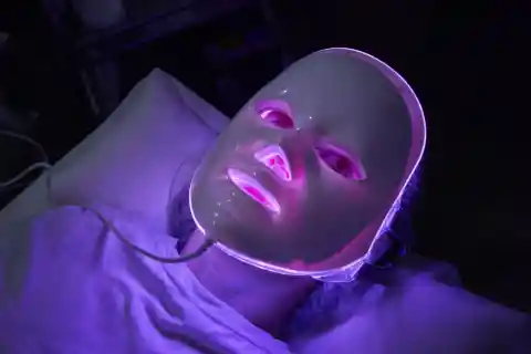 Facial LED Light Therapy