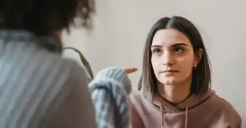 Waiting to Give Her A Piece Of Her Mind