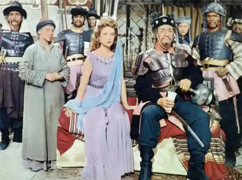 John Wayne in The Conqueror