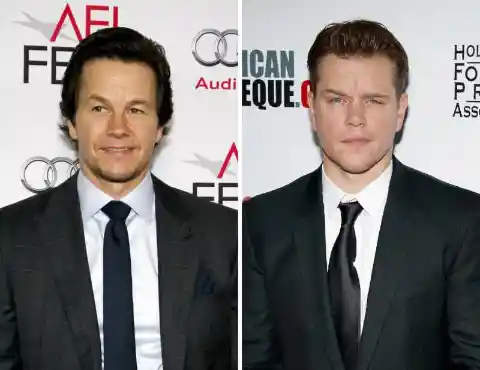 Mark Wahlberg & Matt Damon