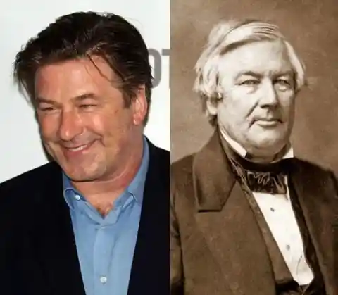 1. Alec Baldwin And Millard Fillmore