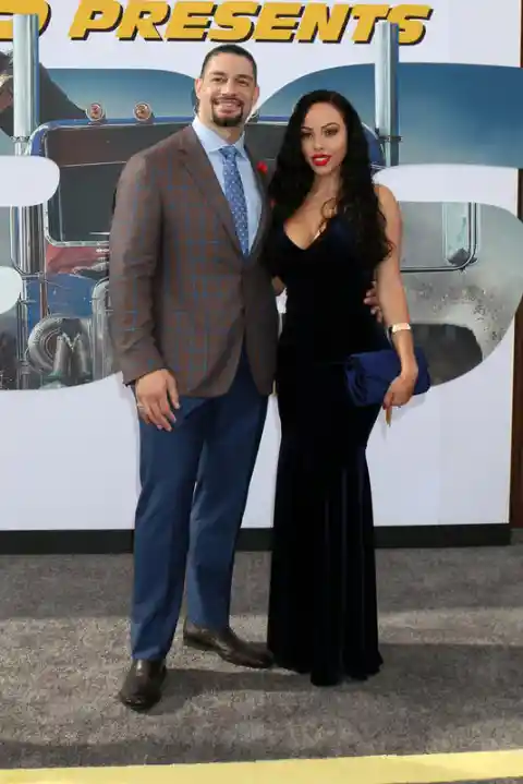 Roman Reigns and Galina Becker