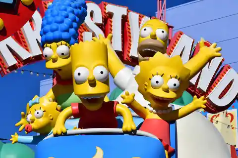 Which member of the Simpsons clan is a vegetarian?