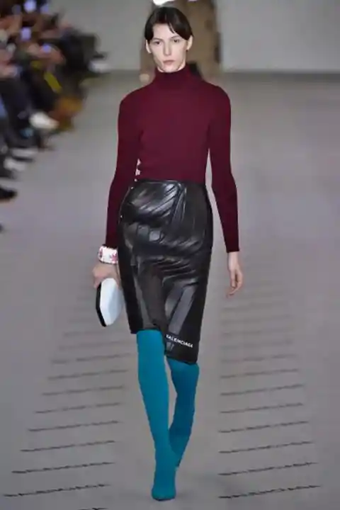 Wearing a Car Mat as a Skirt